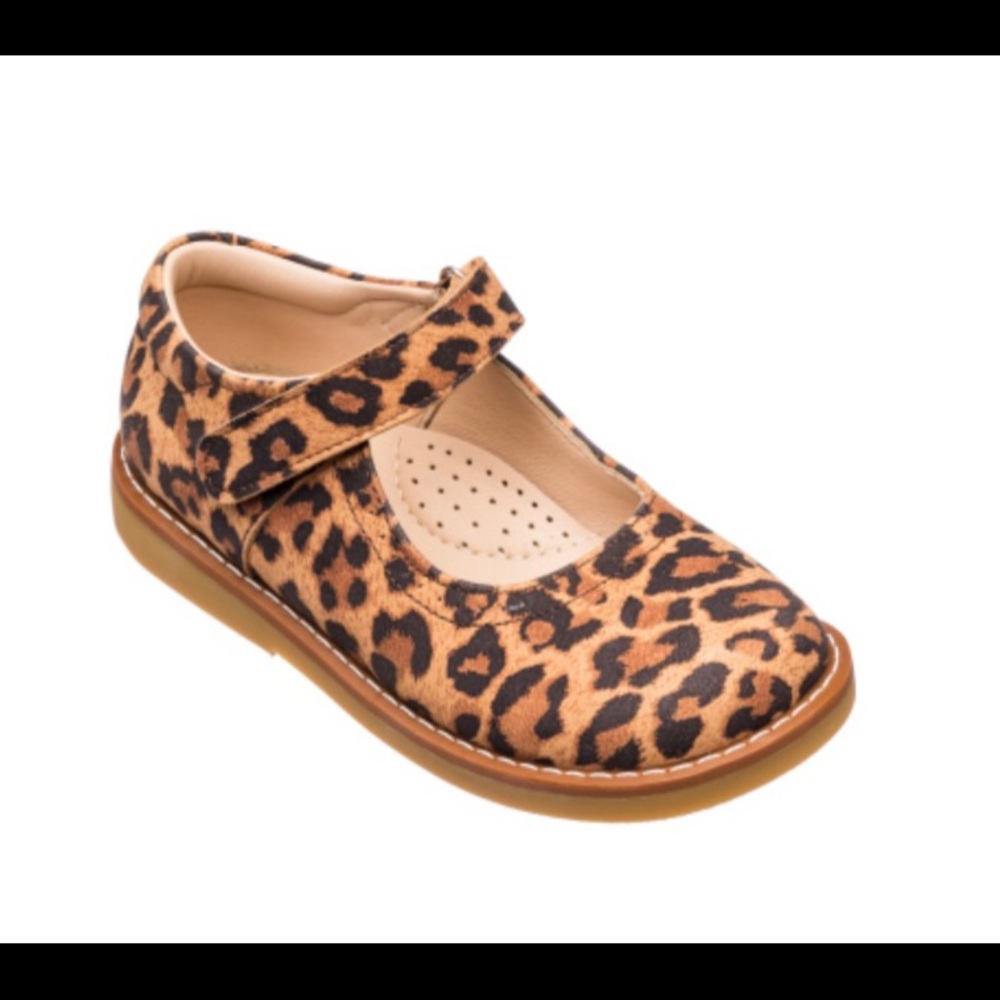 Elephantito Suede Leopard Mary Jane